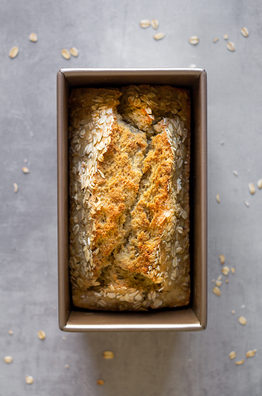 Schnelles Brot aus Dinkelmehl